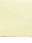 Cortana Delhi S, Large Lime Leather Clutch
