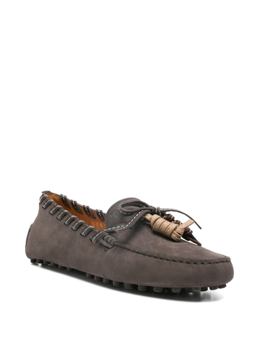 Tod'S Gommino suede leather loafers