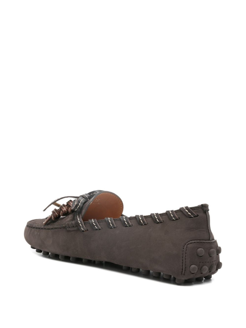 Tod'S Gommino suede leather loafers