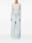MM6 Maison Margiela Wide-leg denim jeans
