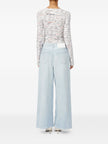MM6 Maison Margiela Wide-leg denim jeans