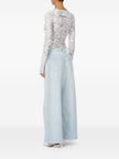 MM6 Maison Margiela Wide-leg denim jeans