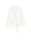 Jacquemus V-neck long sleeves La Cache Coeur Ventadou top