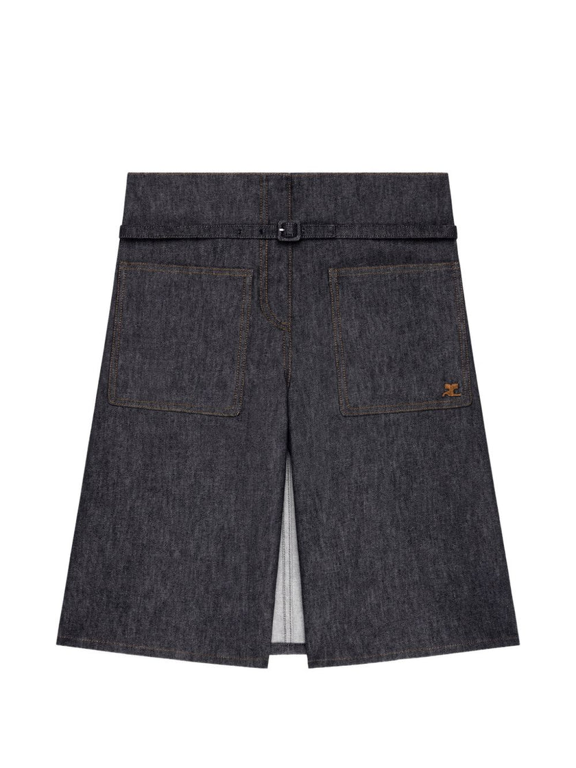 Courreges Denim shorts