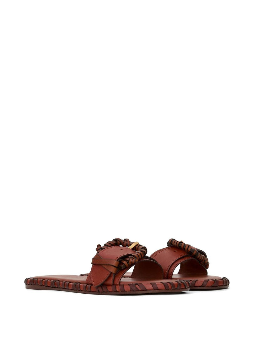 Zimmermann Alchemy leather sandals