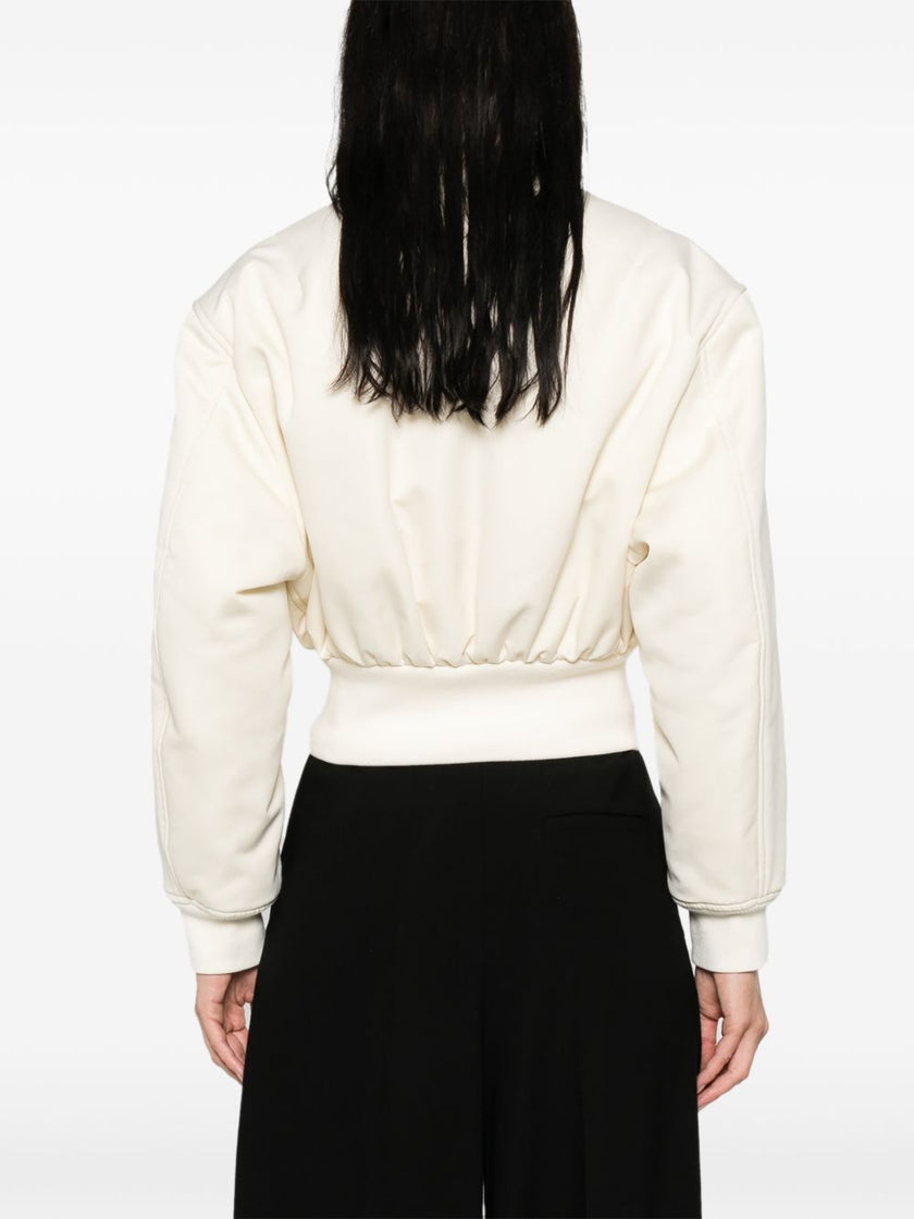 Balenciaga Cropped bomber jacket