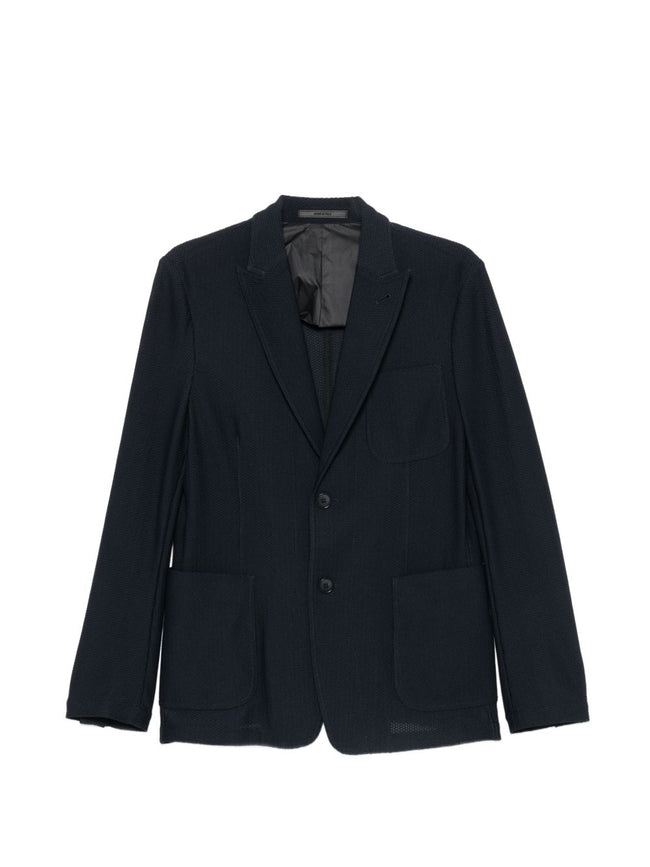 Giorgio Armani Icon Single-Breasted Blazer Jacket