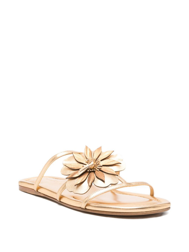 Zimmermann Belara Leather Slide Sandals