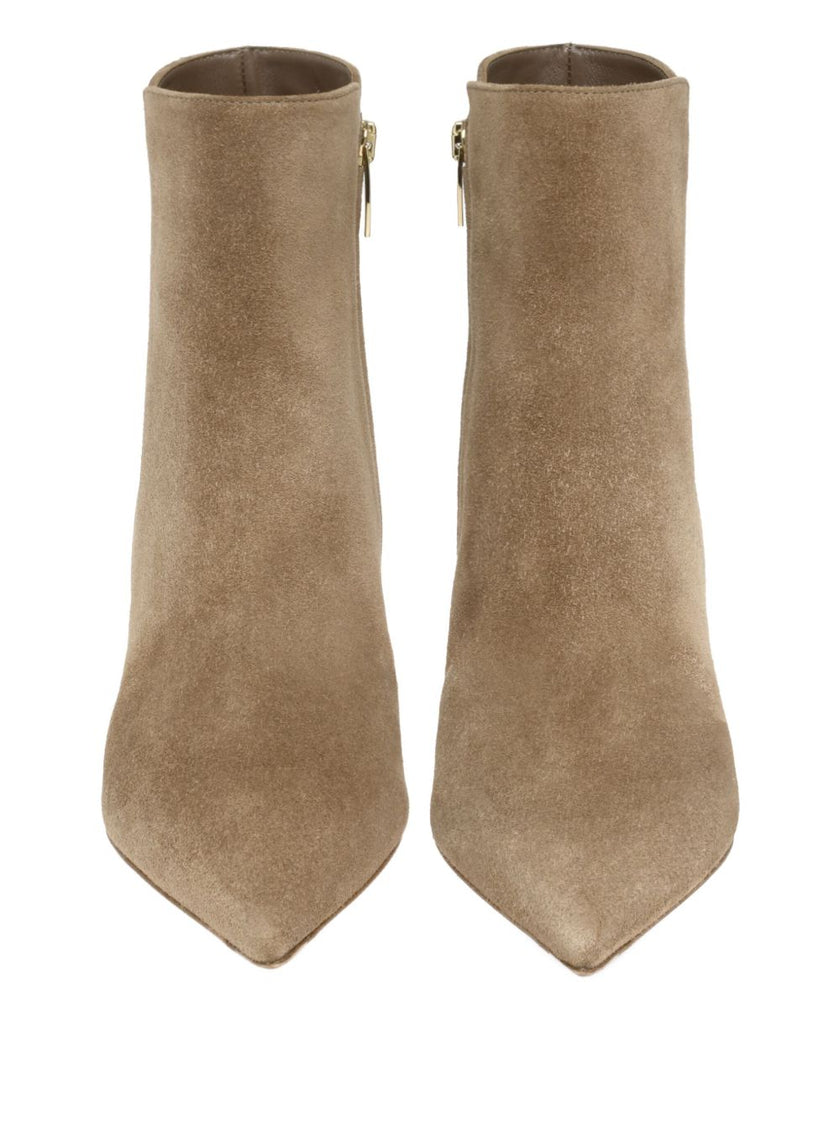 Gianvito Rossi Levy Suede Leather Boots