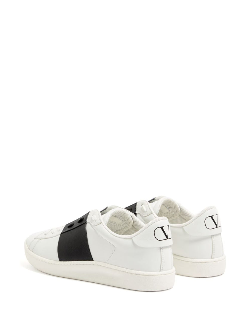 Valentino Garavani Open Royco Leather Sneakers