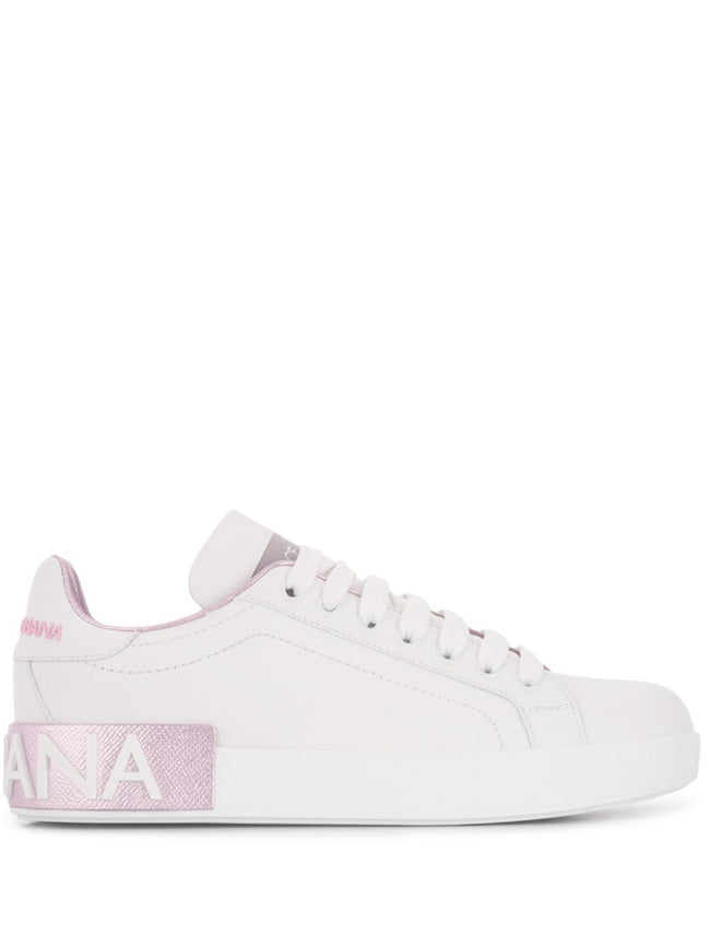 Dolce & Gabbana Portofino Leather Sneakers