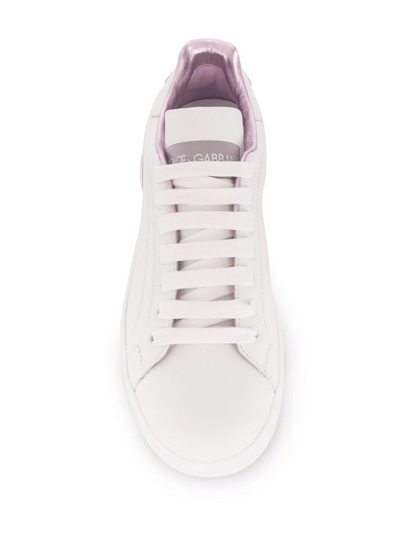 Dolce & Gabbana Portofino Leather Sneakers