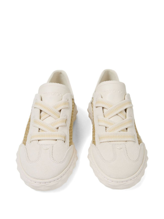 Jimmy Choo Diamond Light Flex Leather Sneakers