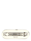Prada Logo Hair Clip
