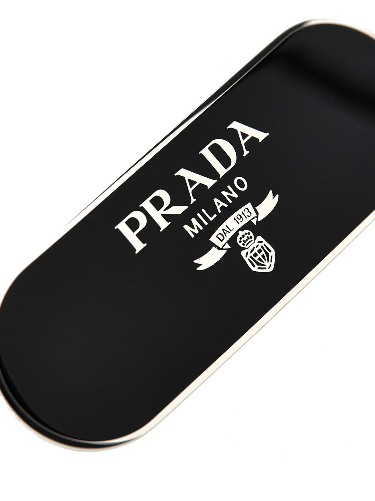 Prada Logo Hair Clip