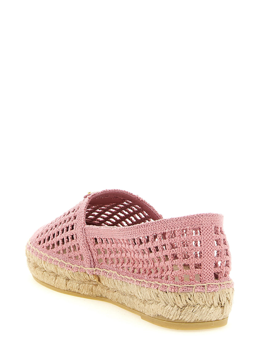 Prada Crochet Knitted Espadrilles