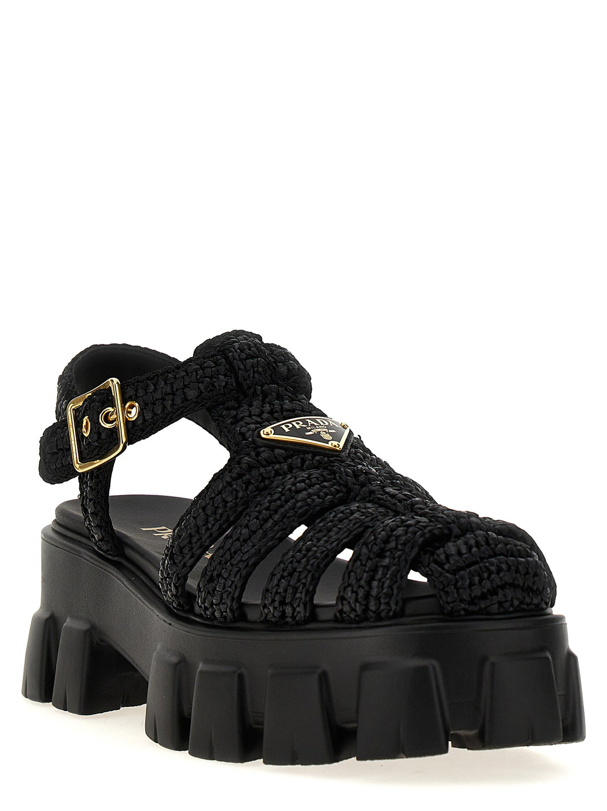 Prada Monolith Sandals