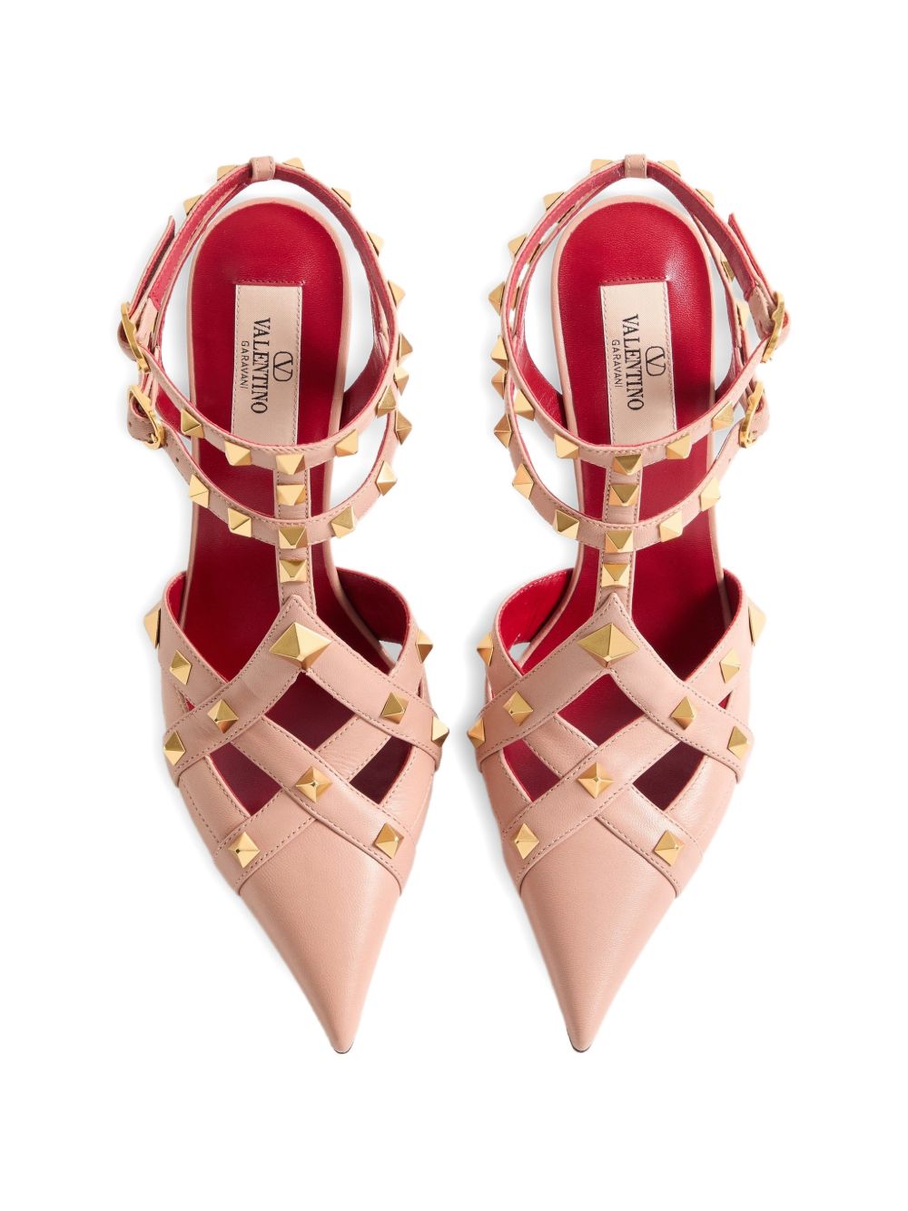 Valentino Garavani Studdy Leather Pumps