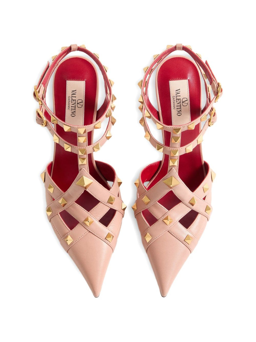 Valentino Garavani Studdy Leather Pumps