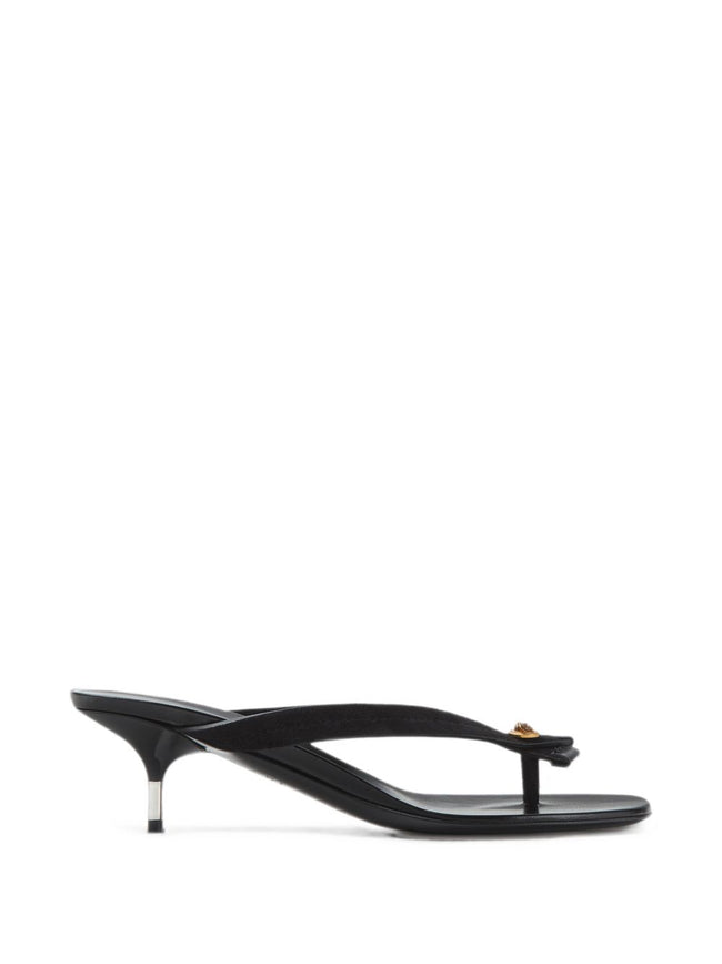 Versace Leather Thong Sandals