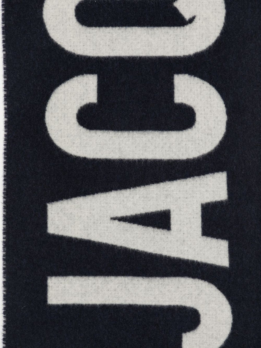 Jacquemus Logo Wool Scarf