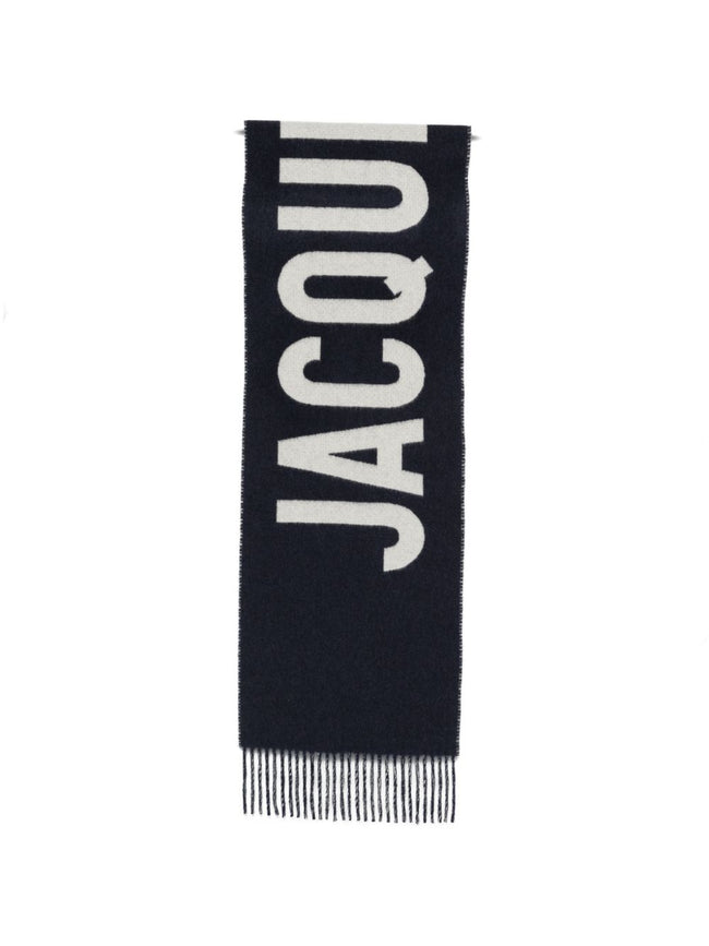 Jacquemus Logo Wool Scarf