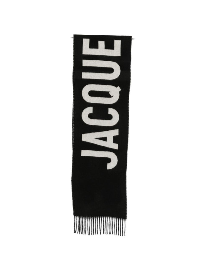 Jacquemus Logo Wool Scarf