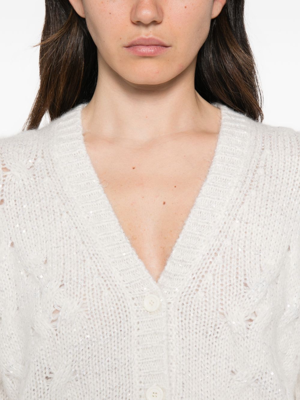 Fabiana Filippi Wool Blend Cardigan