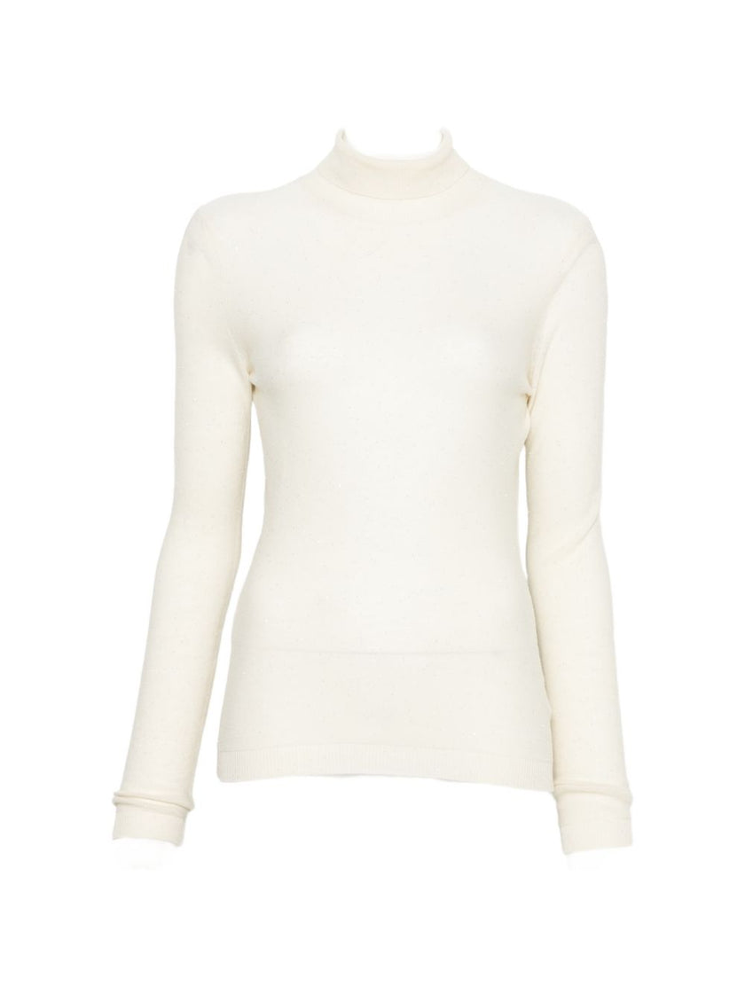 Fabiana Filippi Wool Turtle-Neck Sweater