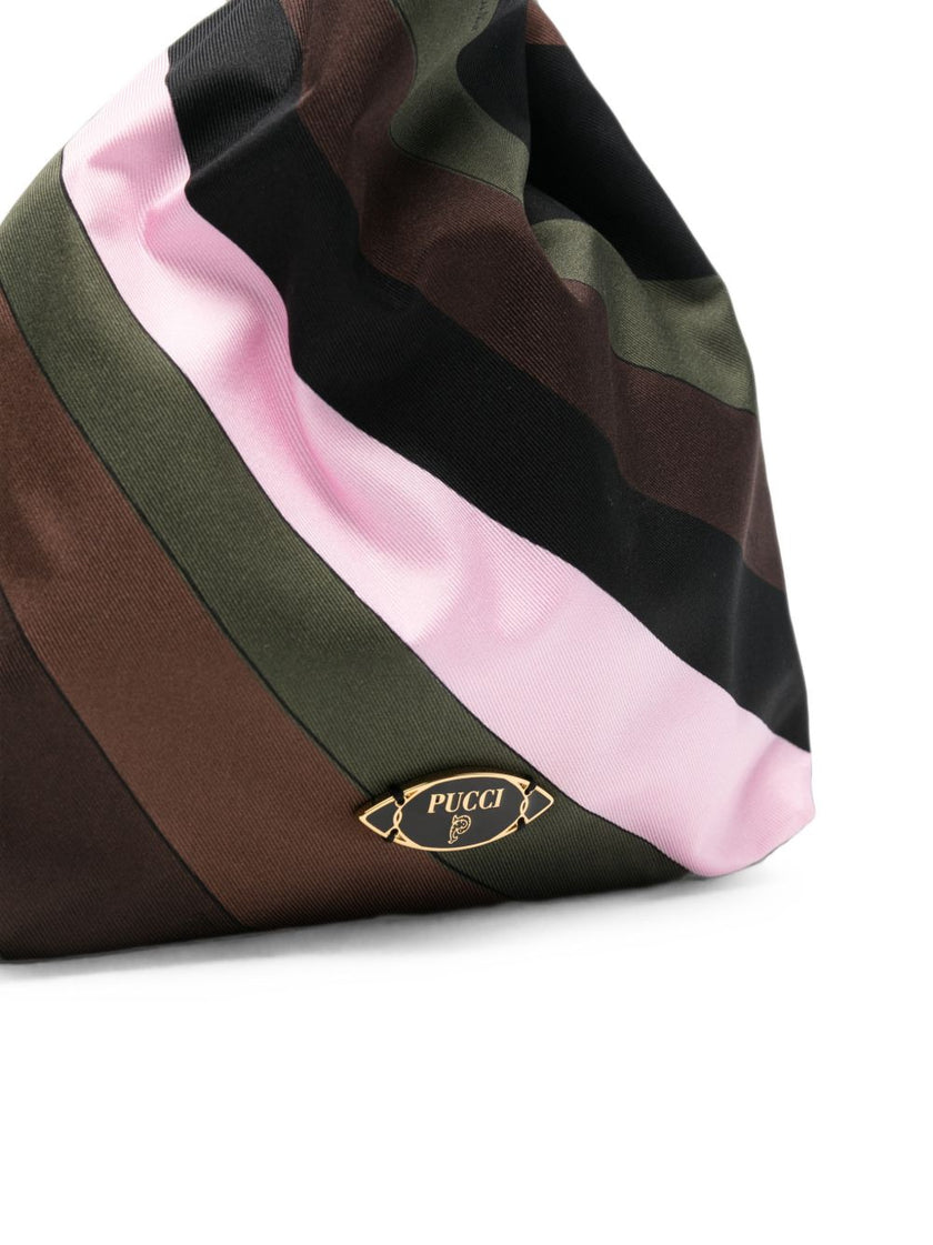 Pucci Emilio Silk Top Handle Bag