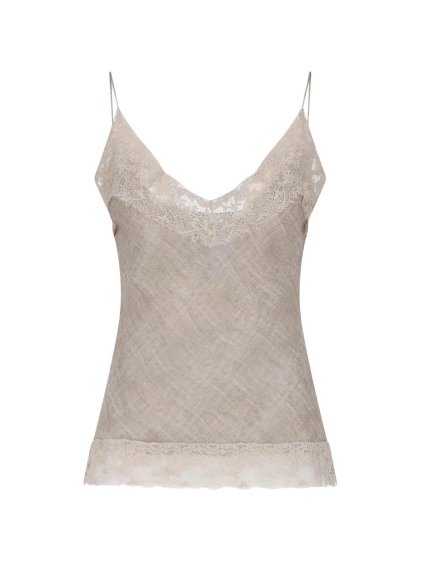 Ermanno Scervino Top BEIGE