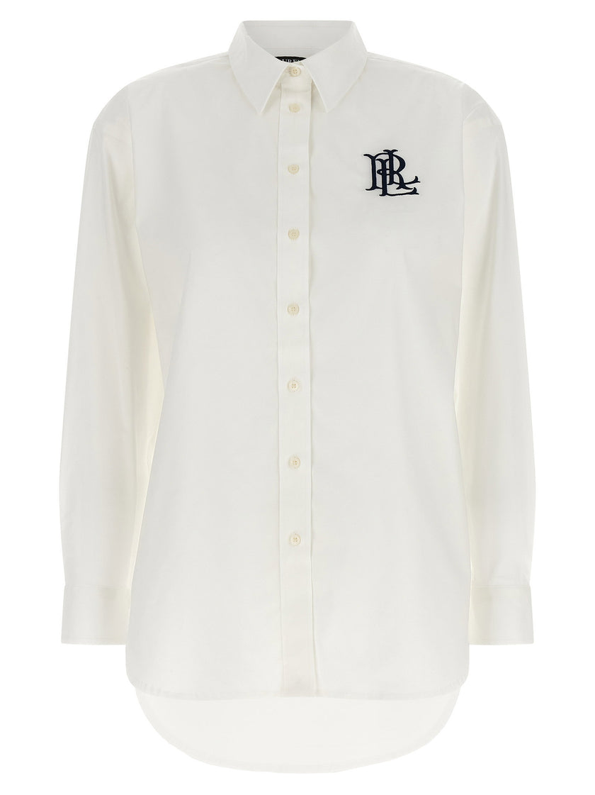 Lauren Ralph Lauren Monogram Embroidery Shirt