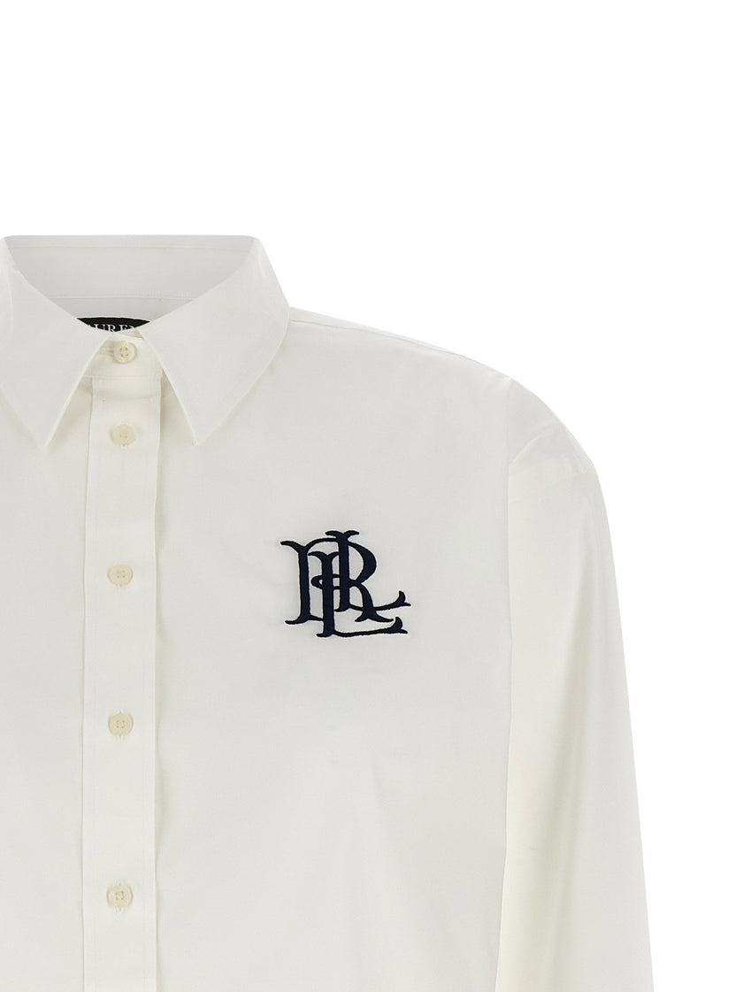 Lauren Ralph Lauren Monogram Embroidery Shirt