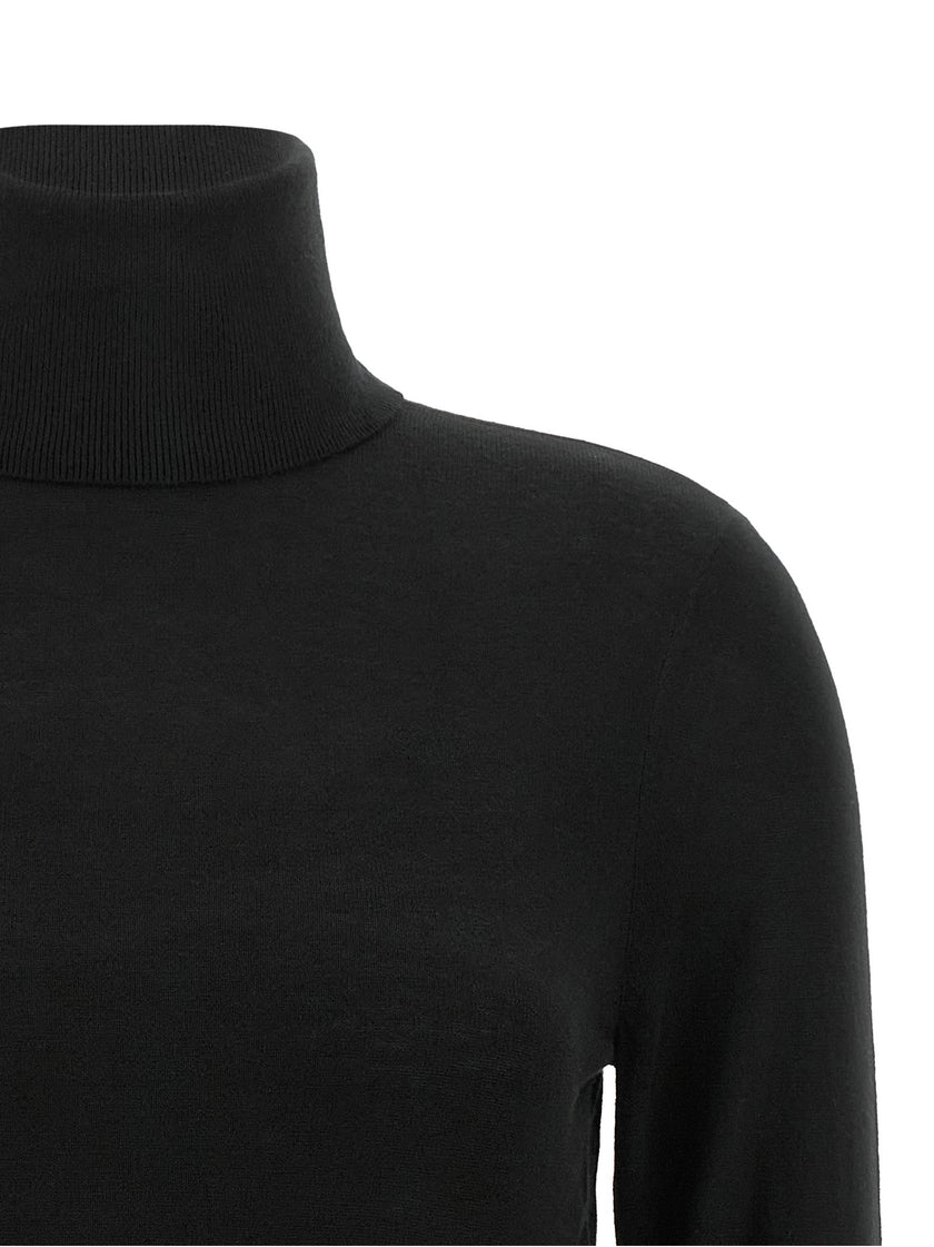 Lauren Ralph Lauren Silk Blend Turtleneck Sweater