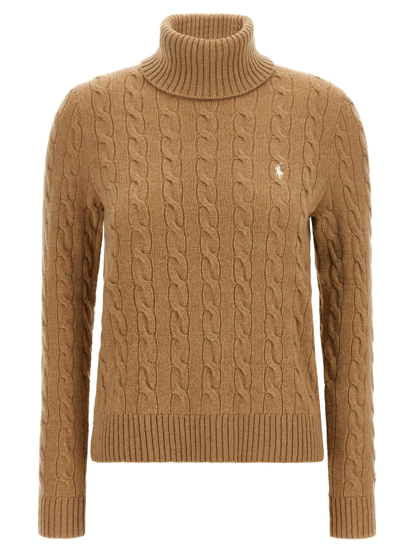 Polo Ralph Lauren Braided Turtleneck Sweater