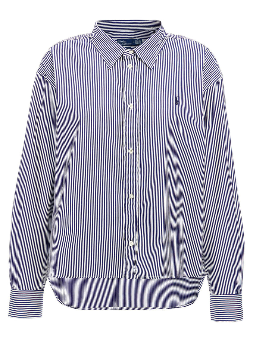 Polo Ralph Lauren Striped And Logo Shirt