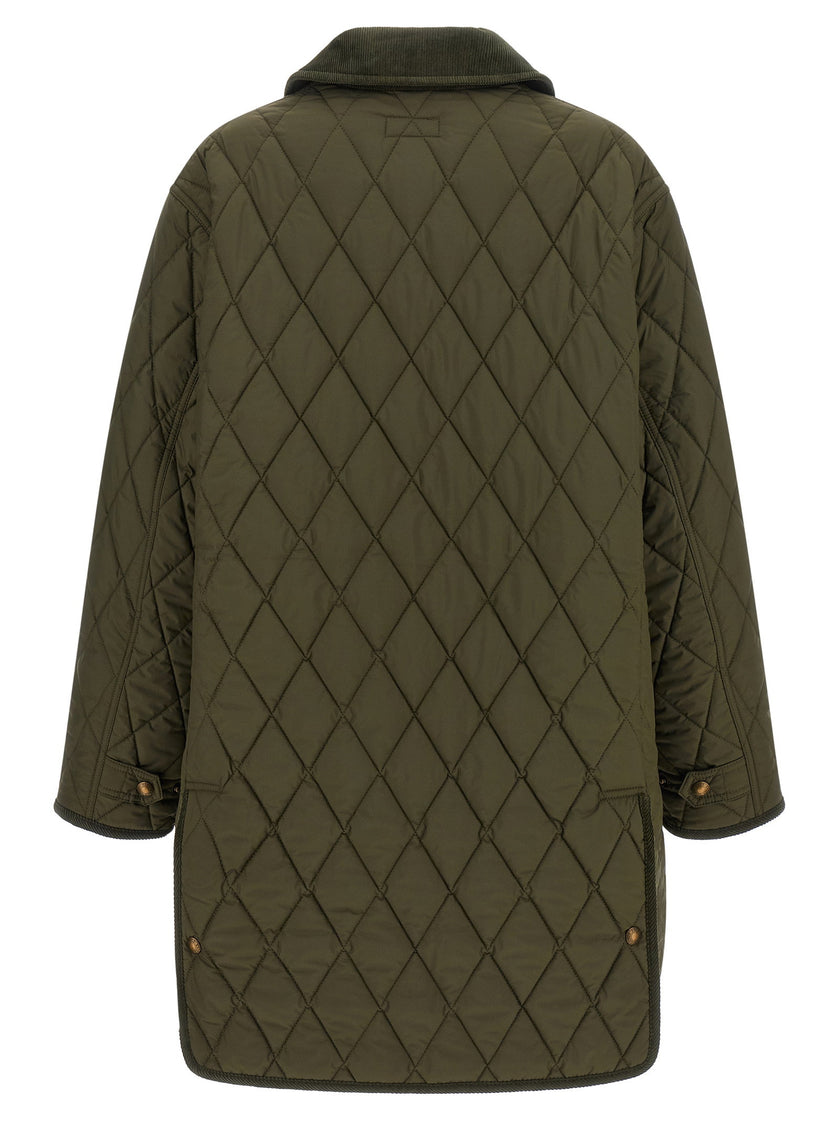 Polo Ralph Lauren Quilted Padded Jacket With Embroidery