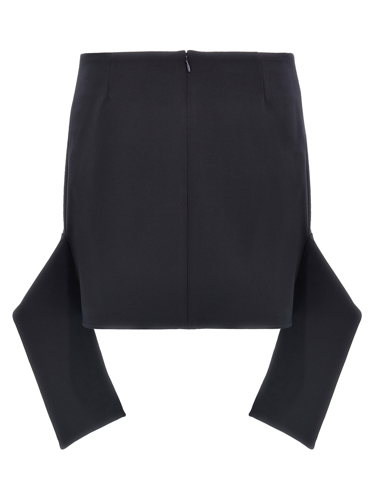 Courreges Reversed Belt Mini Skirt