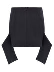 Courreges Reversed Belt Mini Skirt