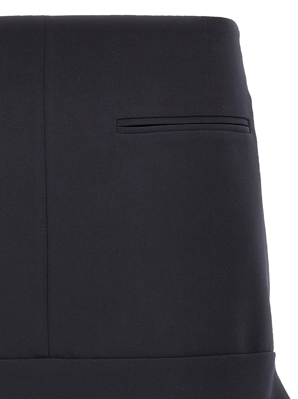 Courreges Reversed Belt Mini Skirt