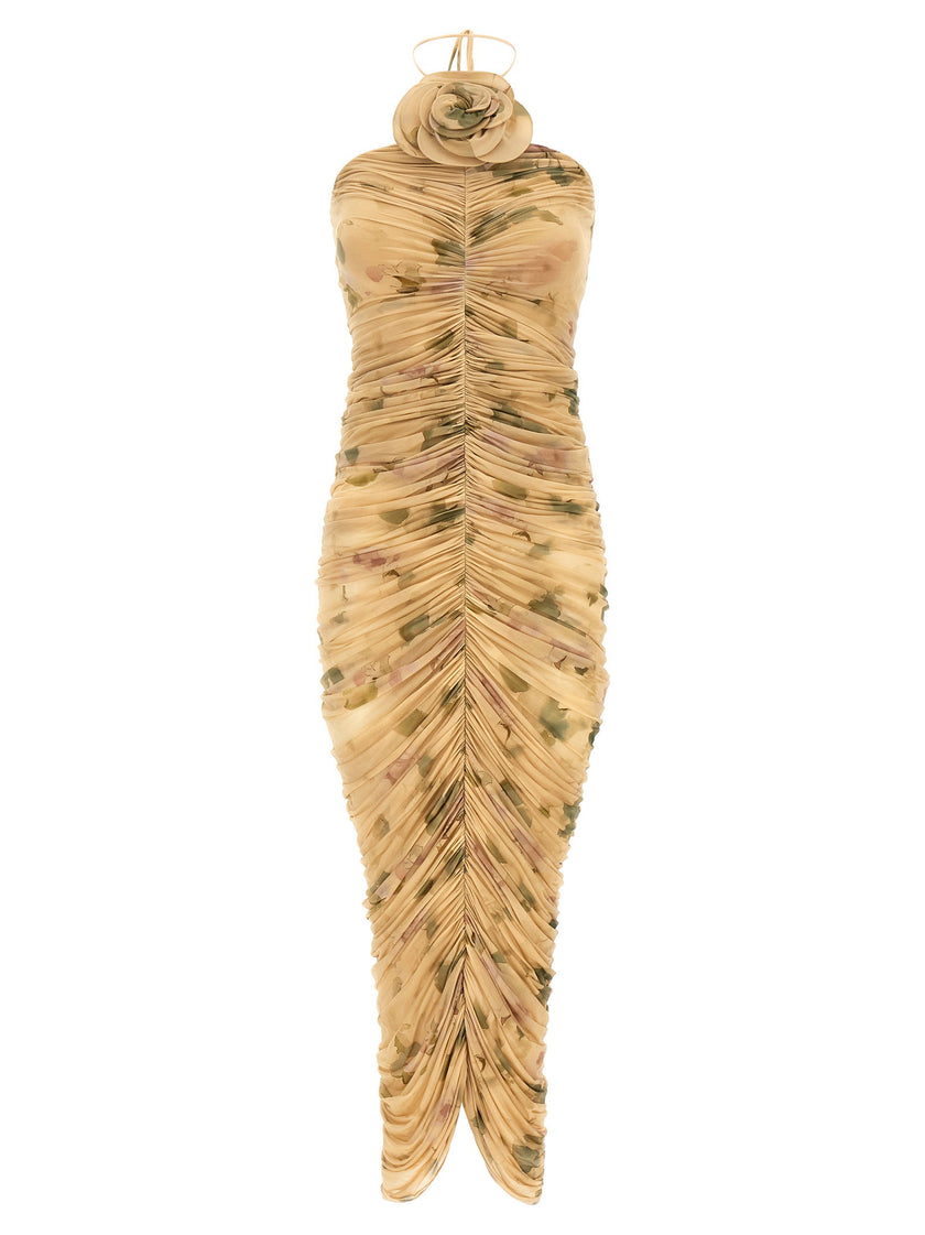 Magda Butrym Dress37 Dress With 3d Floral Detail