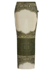 Jean Paul Gaultier Re-edition - The Green Cartouche Skirt