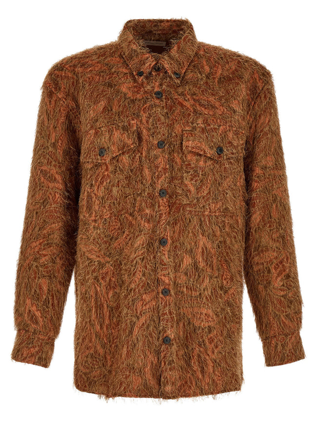 Dries Van Noten Shaggy Fringed Shirt