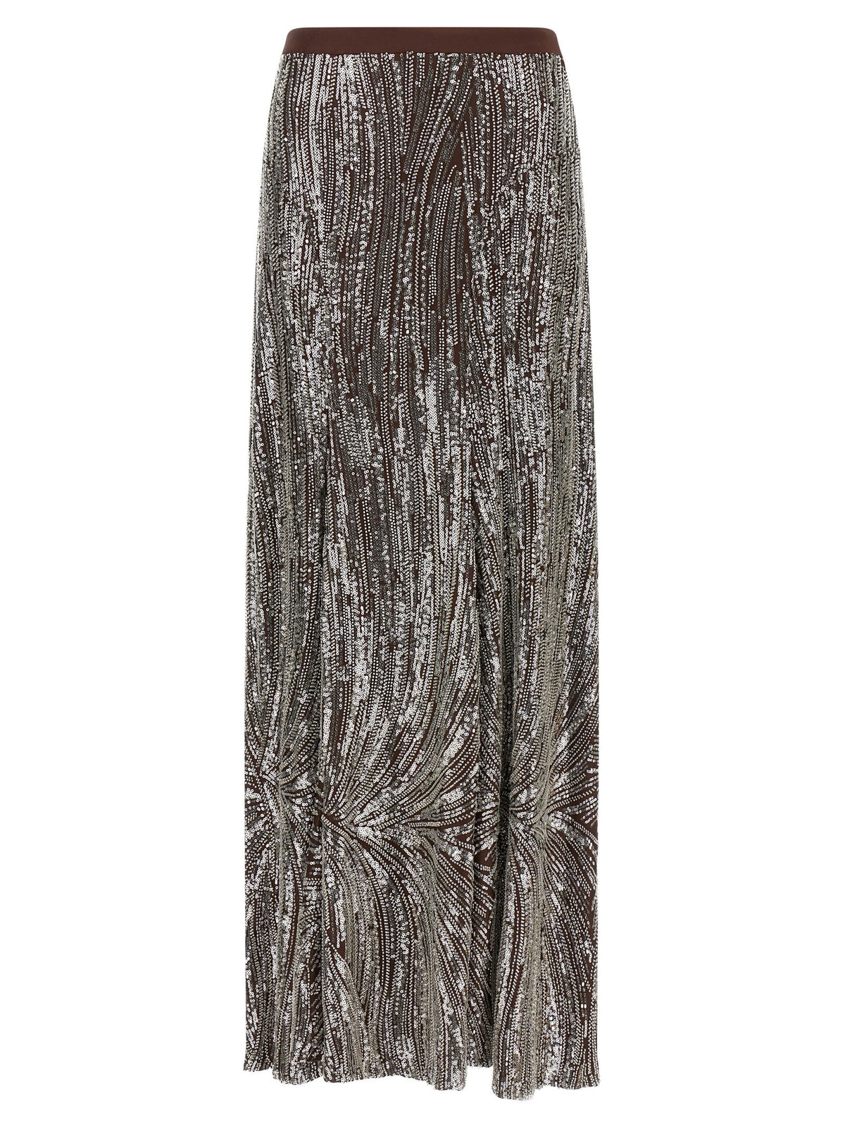 Paco Rabanne Sequin And Pearl Skirt