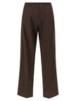 Yves Salomon Leather Insert Pants