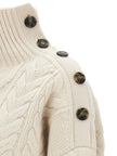 Yves Salomon Braided Sweater