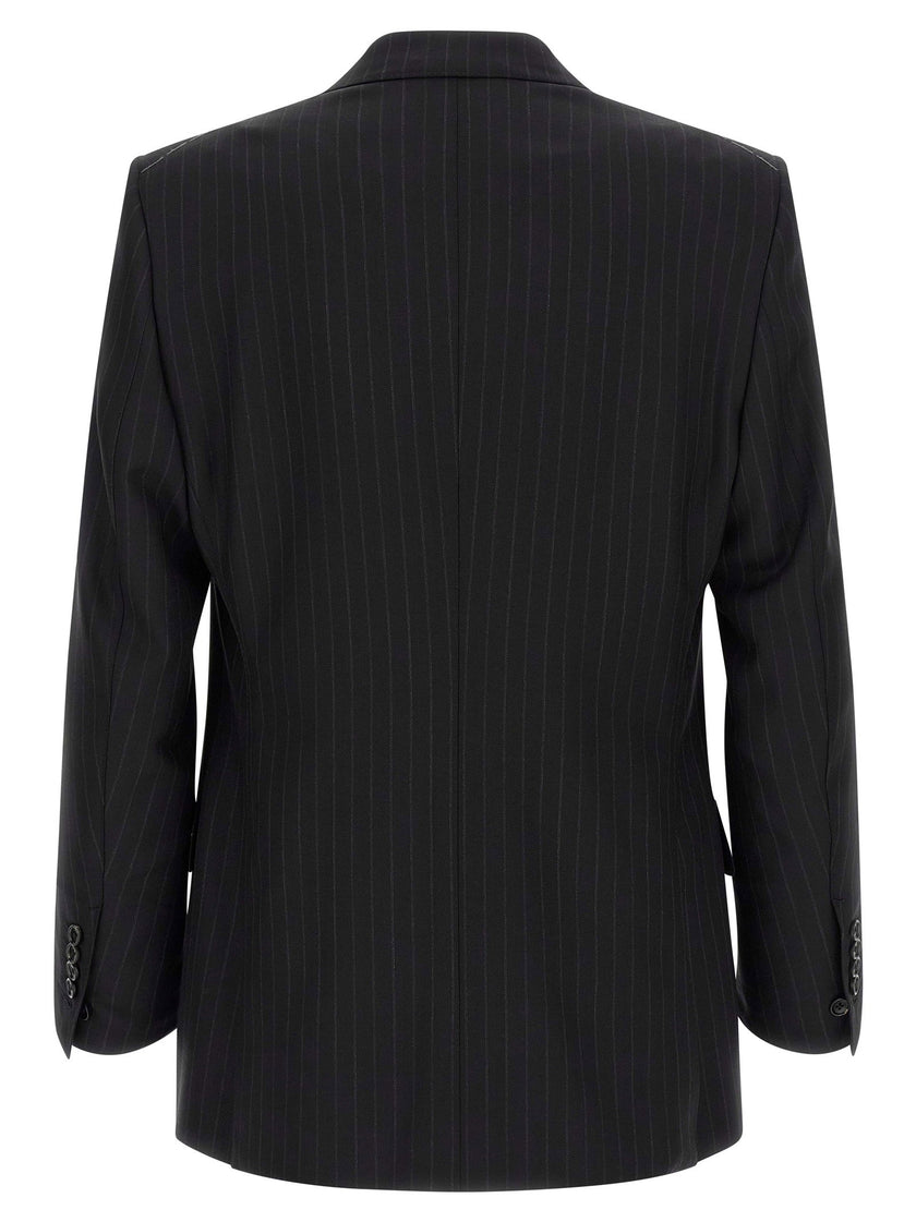 Tom Ford Pinstriped Double-breasted Dress