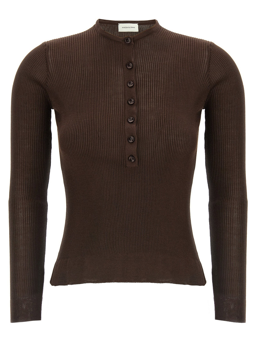 Magda Butrym 20 Silk Sweater