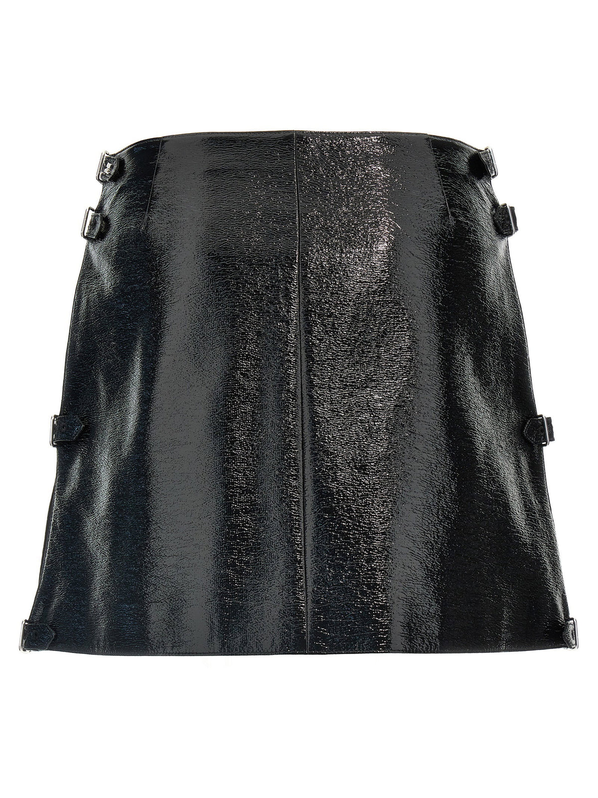 Courreges Mini Multi Sangle Vinyl Skirt