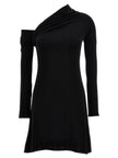 Courreges Twist Crepe Mini Dress